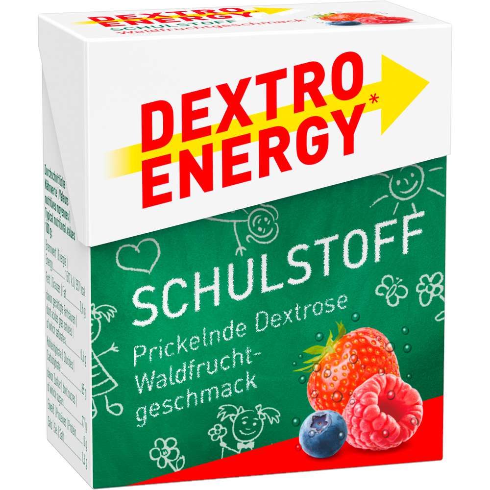Produktabbildung Dextro Mini Traubenzucker Schulstoff, Waldfrucht
