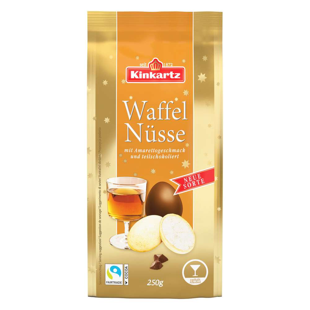 Produktabbildung Kinkartz Waffelnüsse Amaretto
