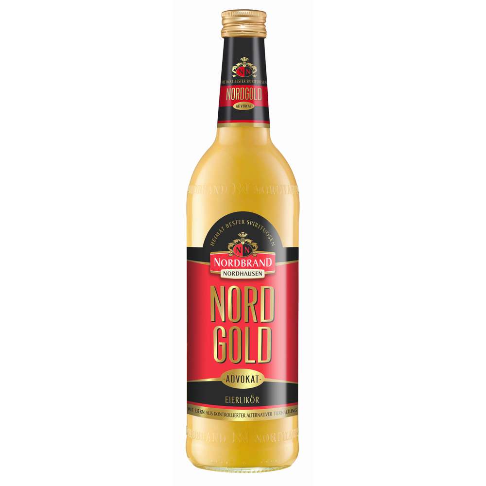 Produktabbildung Nordgold Eierlikör Advokat 14%
