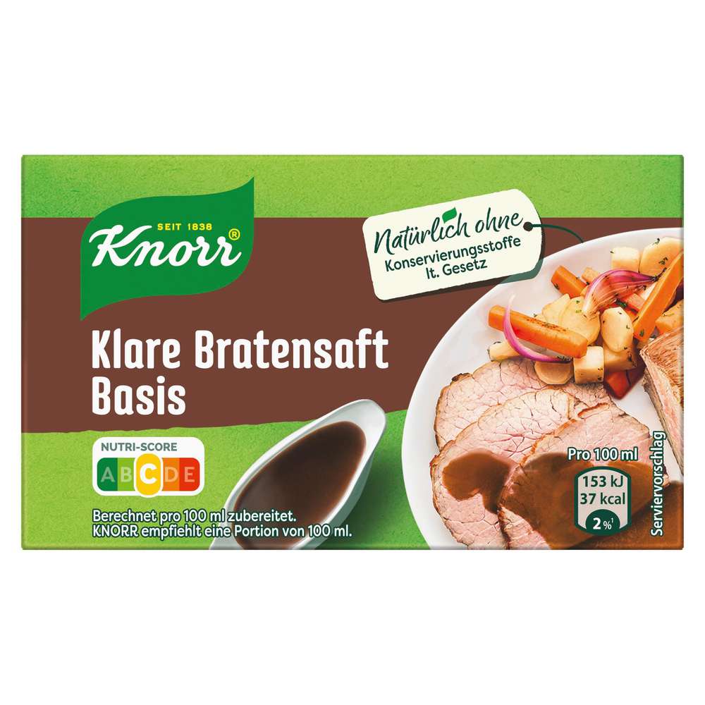 Produktabbildung Knorr Würfel klarer Bratensaft