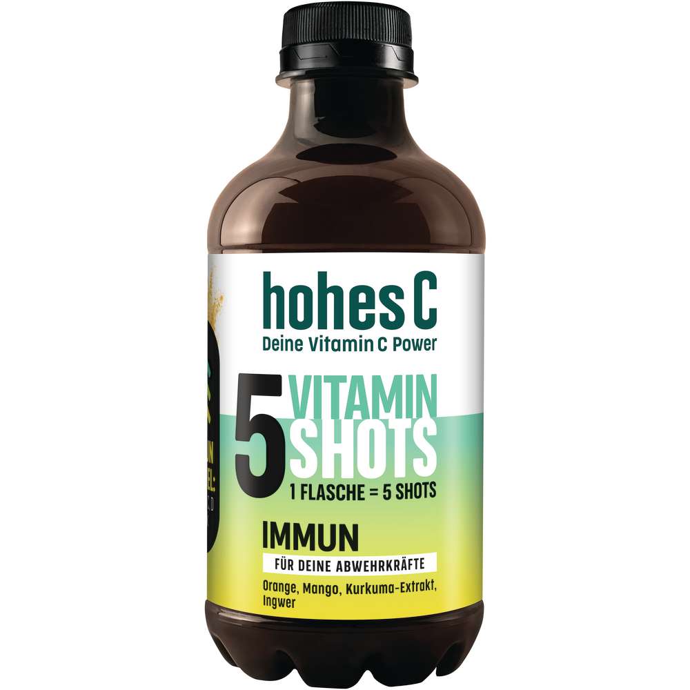 Produktabbildung hohes C 5 Vitamin Shots Immun