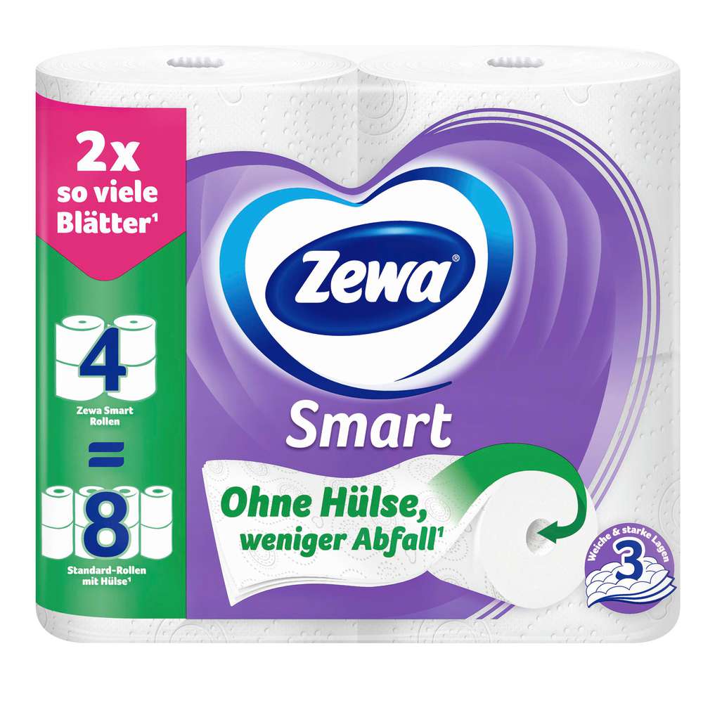 Produktabbildung Zewa Toilettenpapier Smart