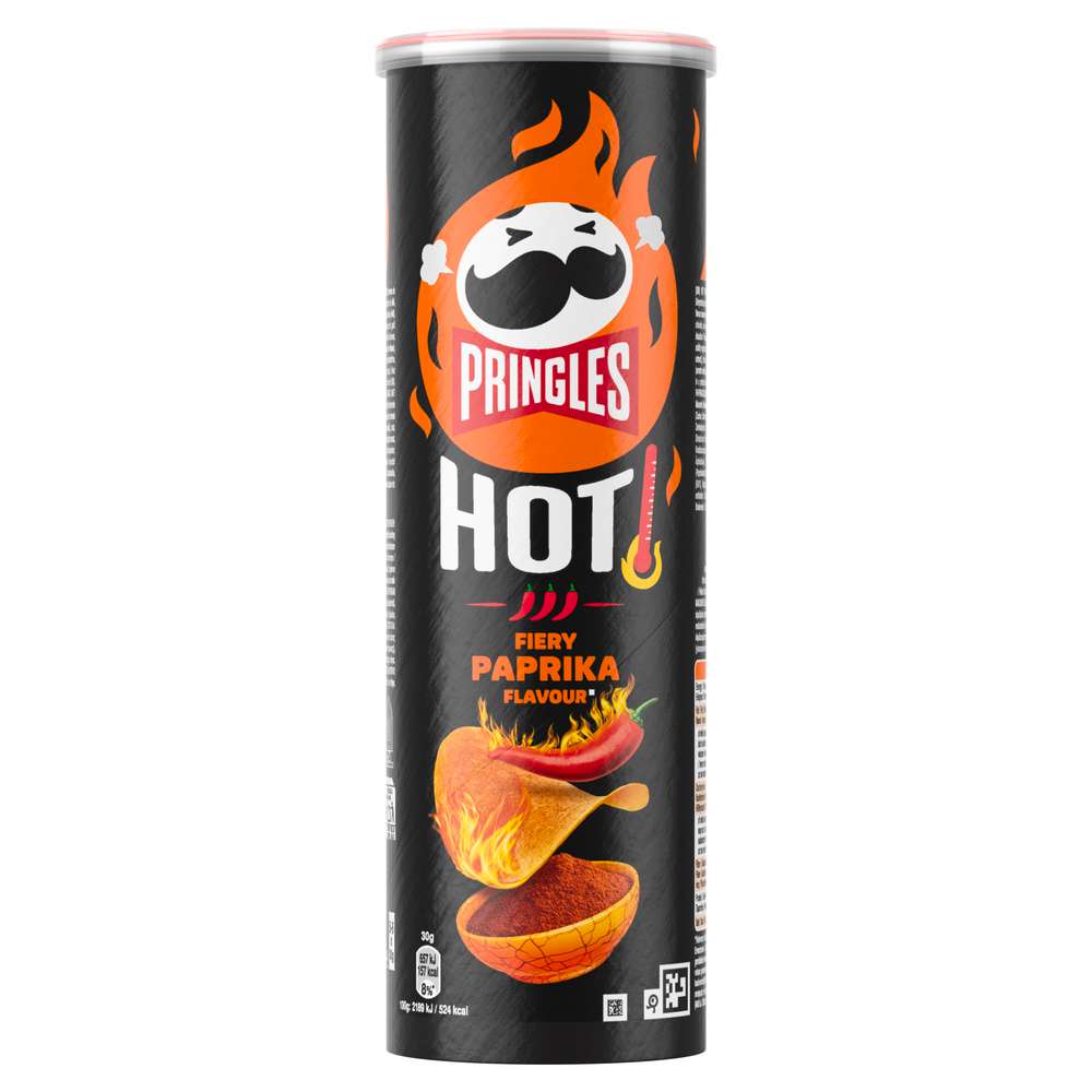 Produktabbildung Pringles Chips Hot Fiery Paprika
