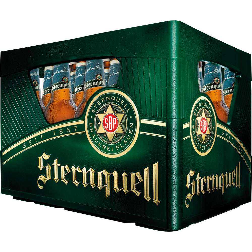 Produktabbildung Sternquell Weihnachtsbier 5,8% (20x 0,500 Liter)