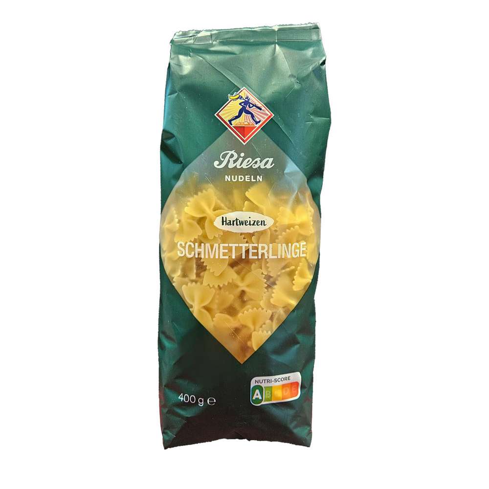 Produktabbildung Riesa Nudeln, Schmetterlinge 