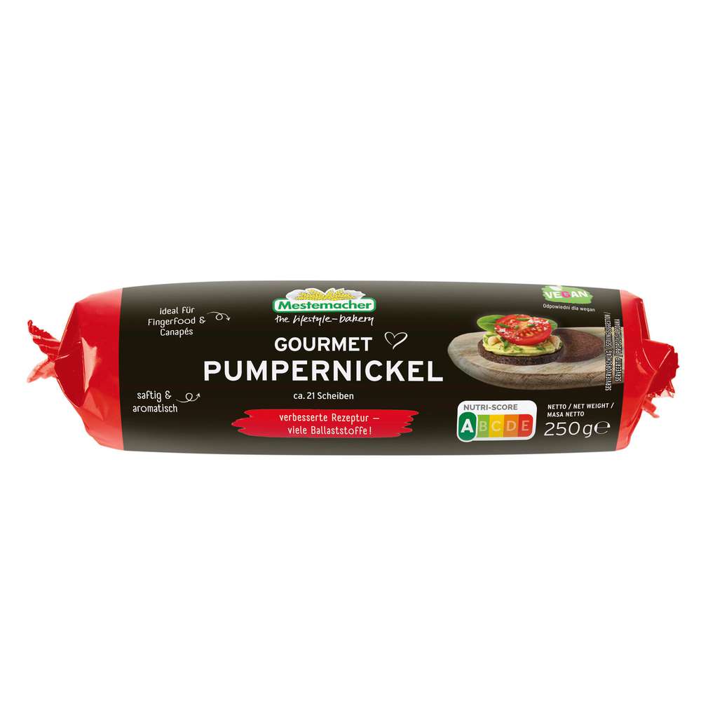 Produktabbildung Mestemacher Gourmet Pumpernickel Rolle