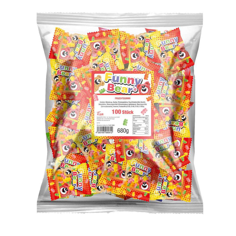 Produktabbildung Tise Funny Bear Original Fruchtgummi