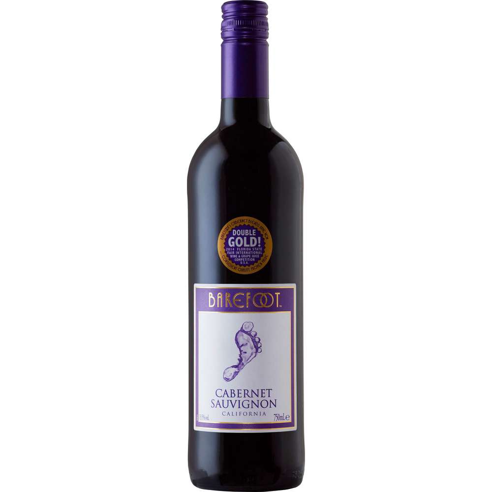 Produktabbildung Barefoot Cabernet Sauvignon, halbtrocken, Rotwein