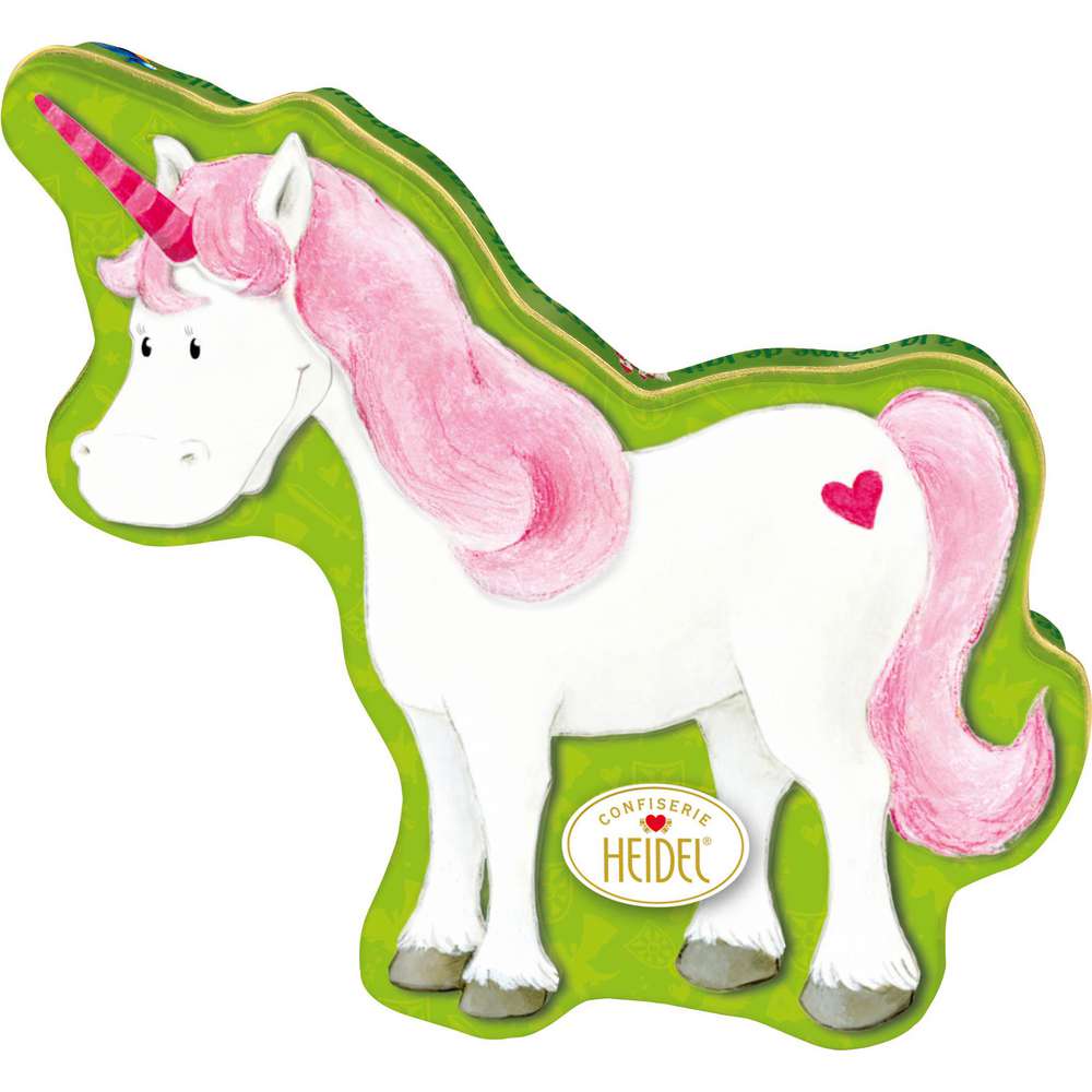 Produktabbildung Confiserie Heidel Einhorndose 