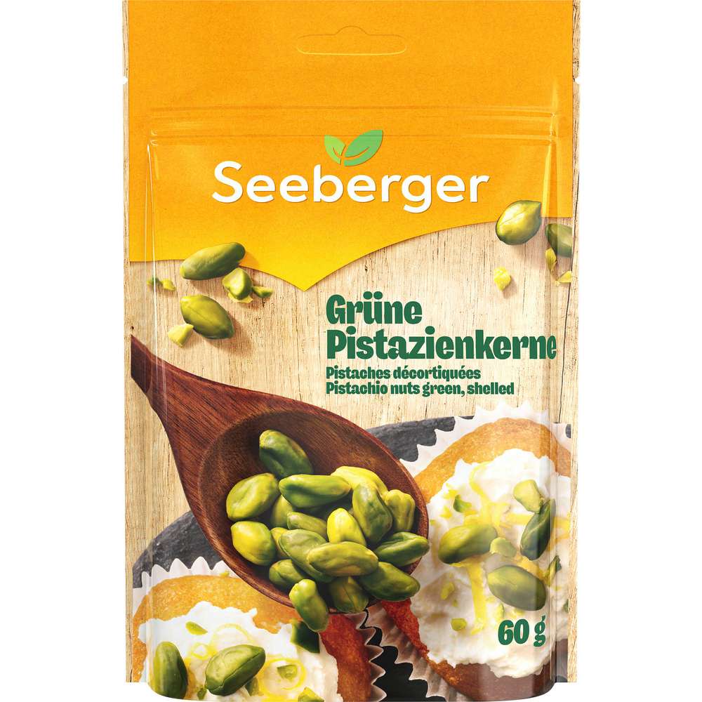 Produktabbildung Seeberger Pistazienkerne, grün