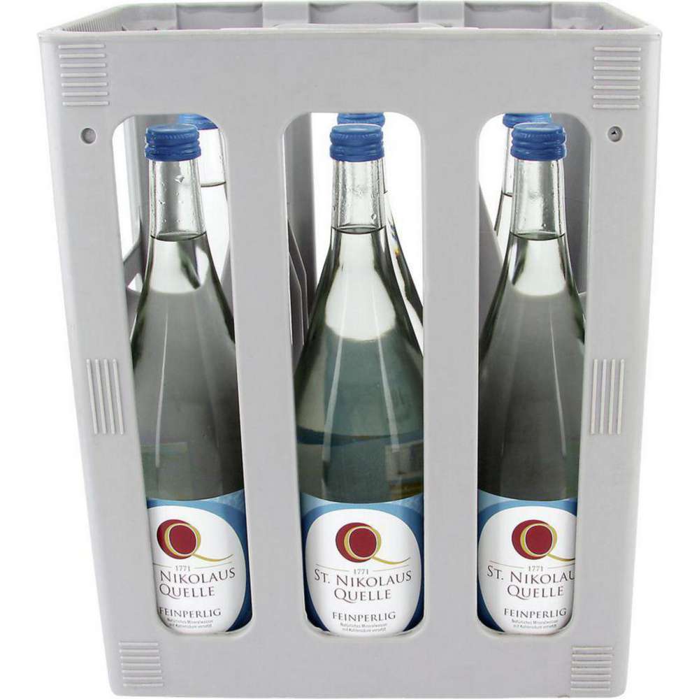 Produktabbildung St. Nikolaus Quelle Mineralwasser, Feinperlig