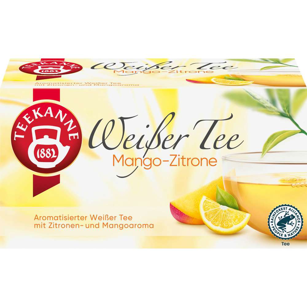 Produktabbildung Teekanne Weißer Tee Mango-Zitrone