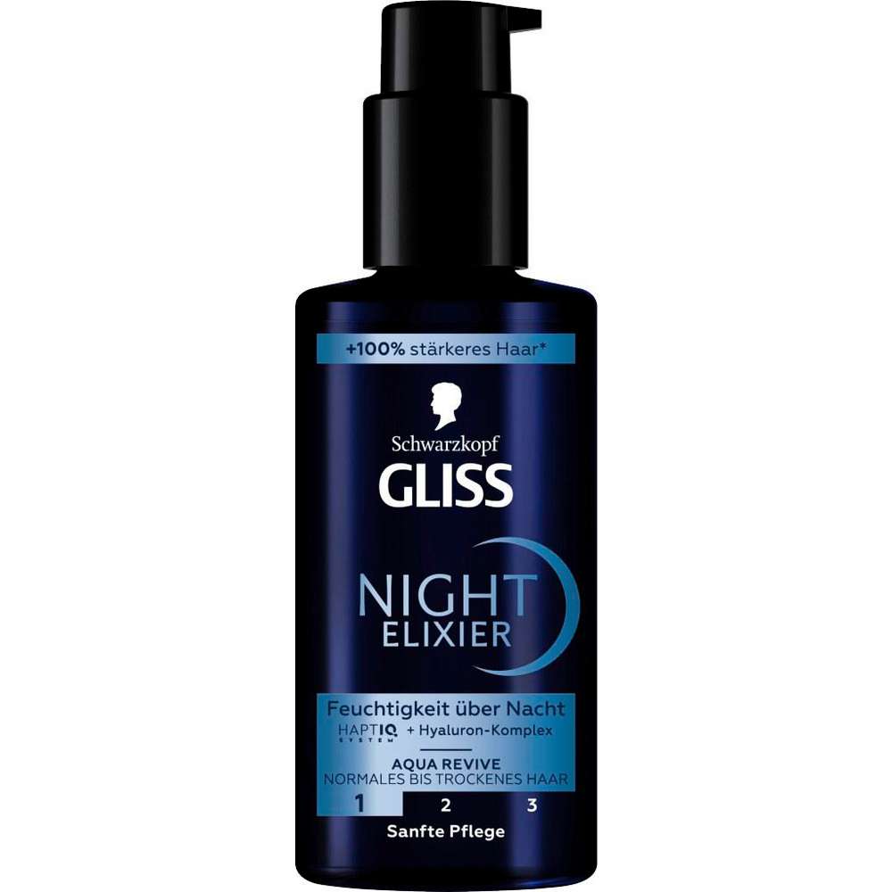 Produktabbildung Schwarzkopf Gliss Kur Night Elixier, Aqua Revive
