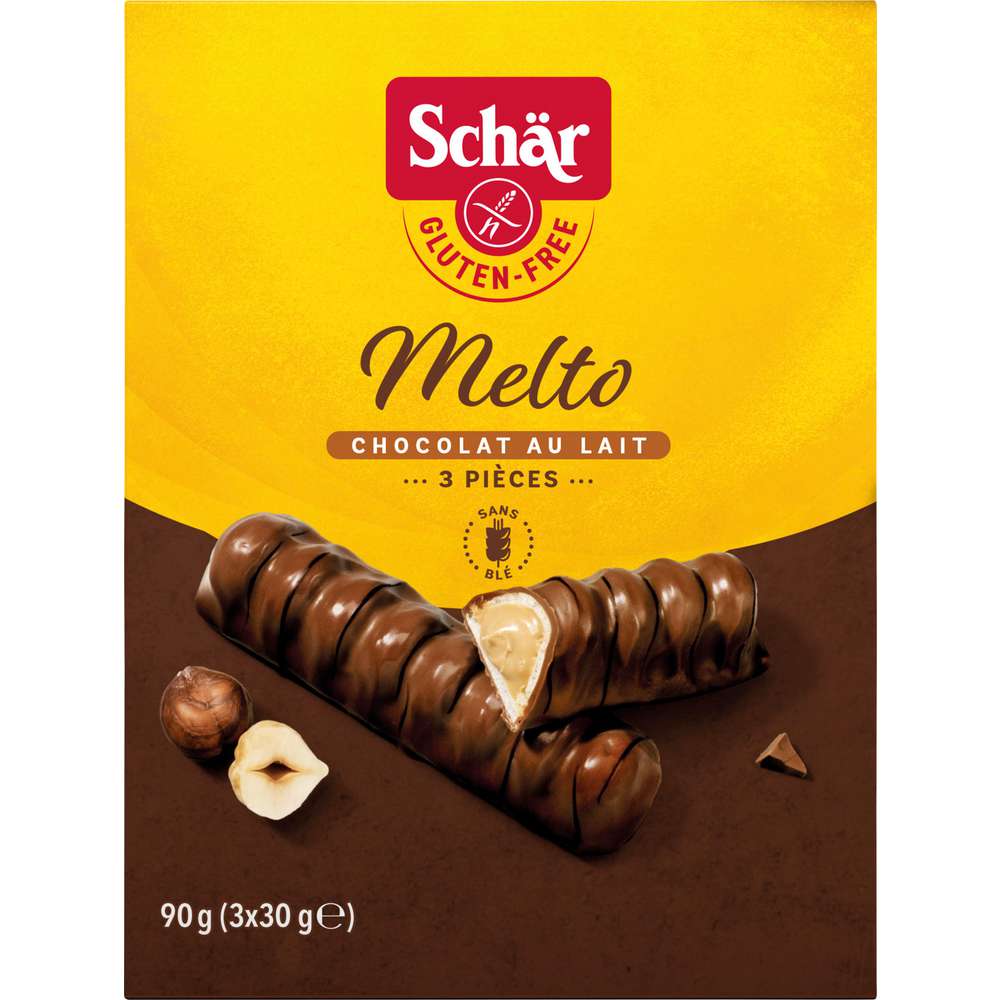 Produktabbildung Schär Schokoladenriegel Melto, 3er Pack, glutenfrei