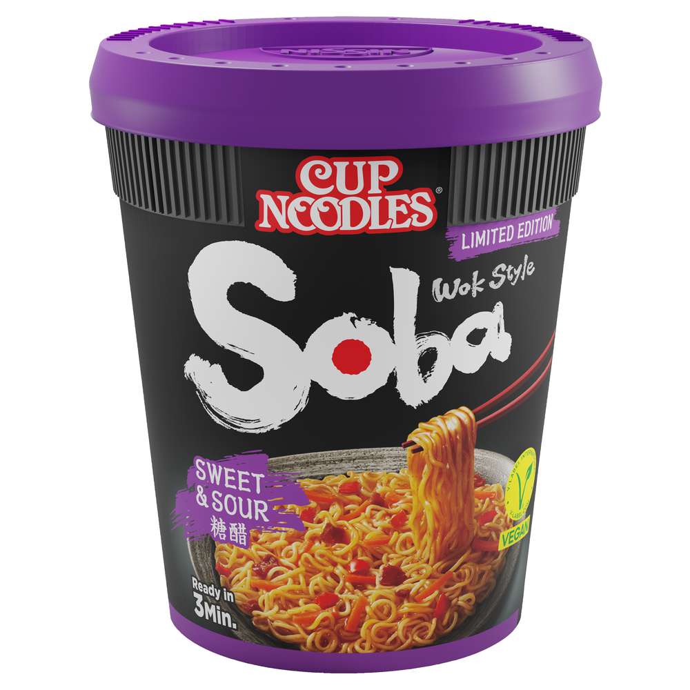 Produktabbildung Soba Cup Noodles Wok Style, Sweet & Sour