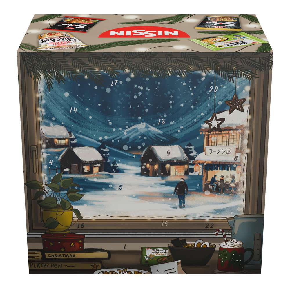 Produktabbildung Nissin Adventskalender Cup Noodles