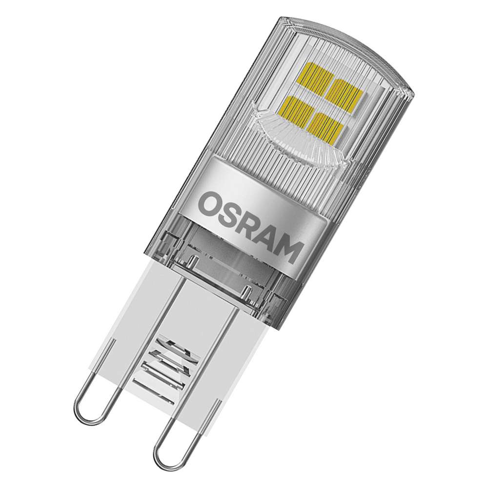 Produktabbildung Osram LED Pin Kolbenform, G9, 1.9W, 230V