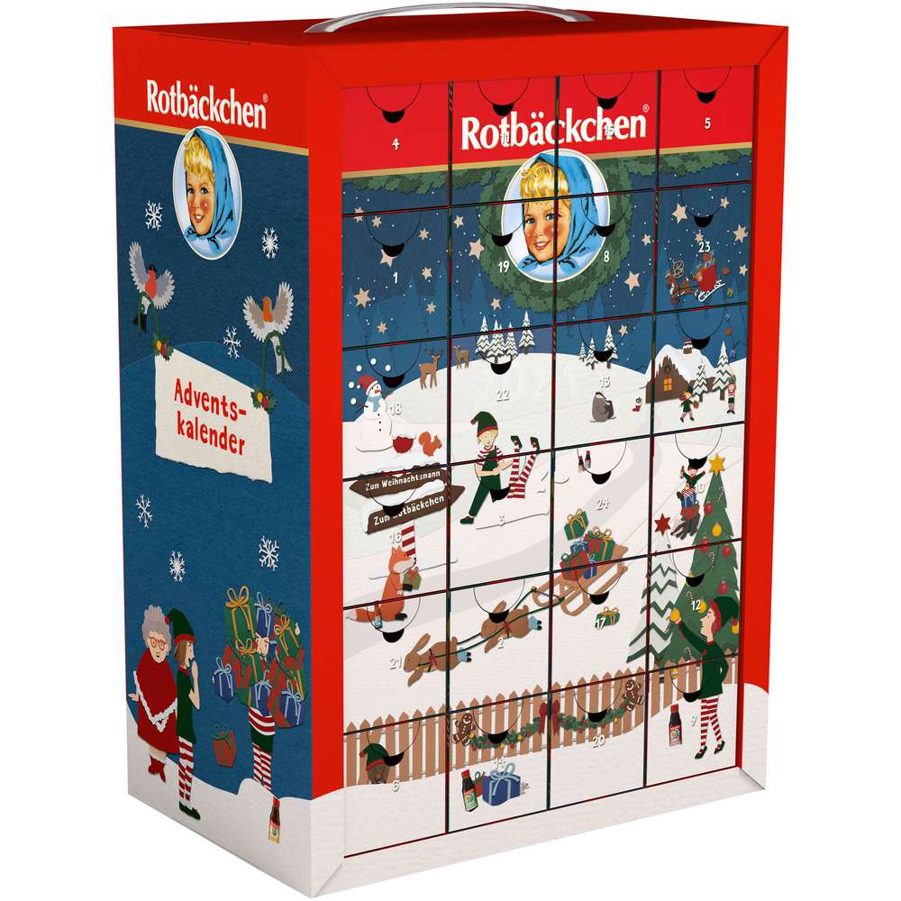 Produktabbildung Rotbäckchen Adventskalender