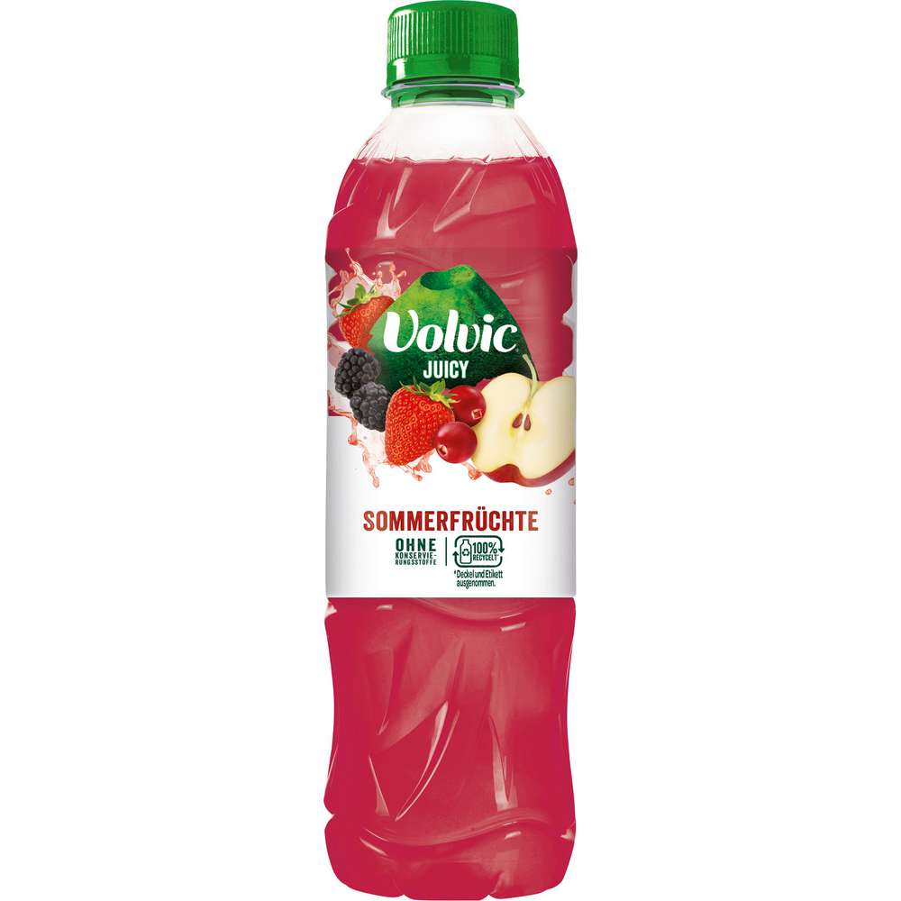 Produktabbildung Volvic Mineralwasser Juicy, Sommerfrüchte, Naturell