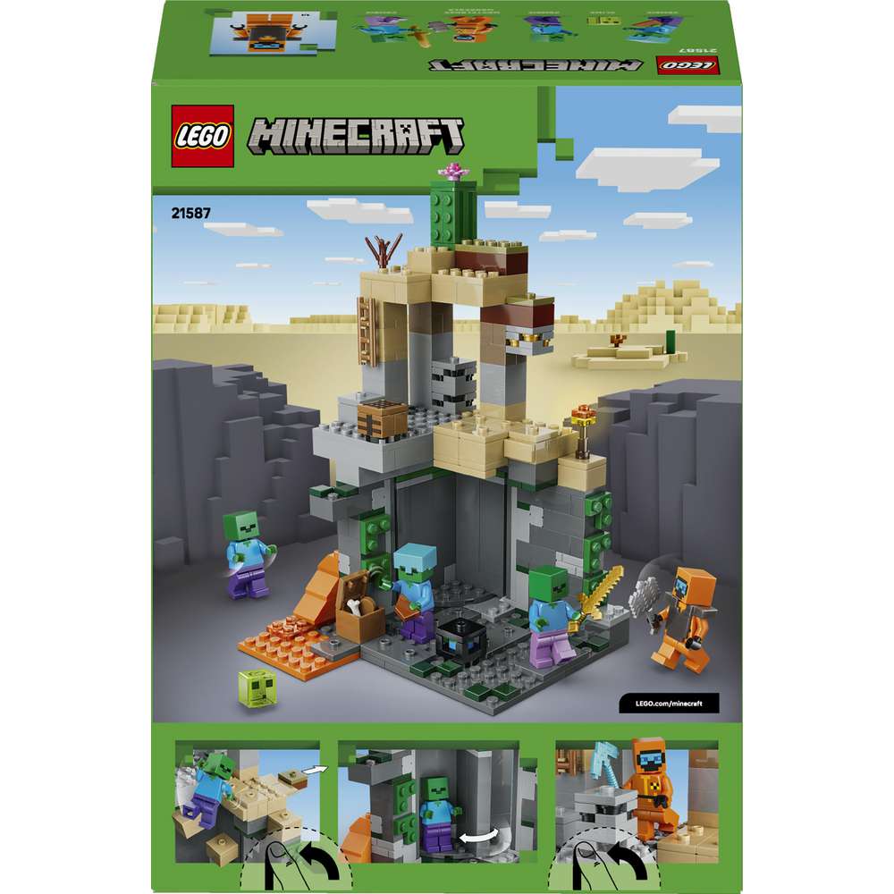 Produktabbildung Lego LEGO Minecraft Zombieverlies 21587