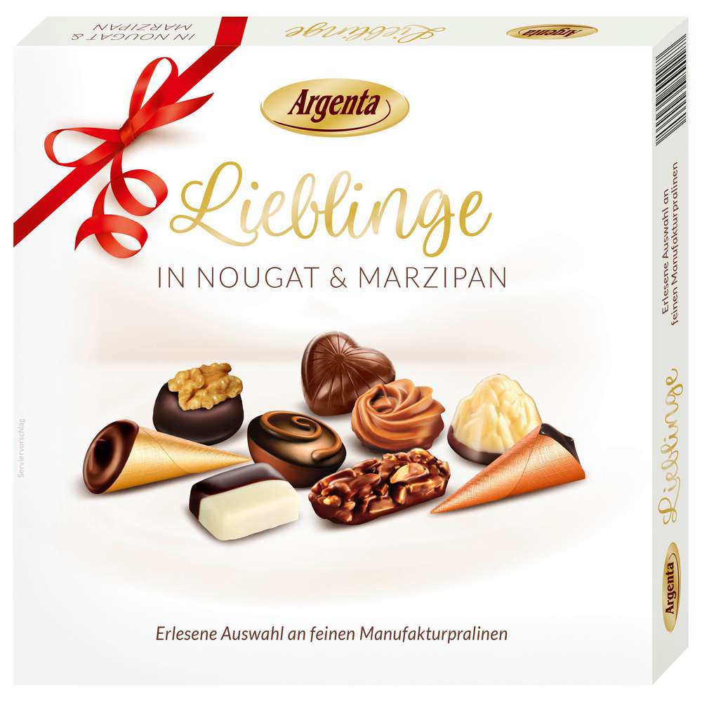 Produktabbildung Argenta Pralinen Lieblinge in Nougat & Marzipan