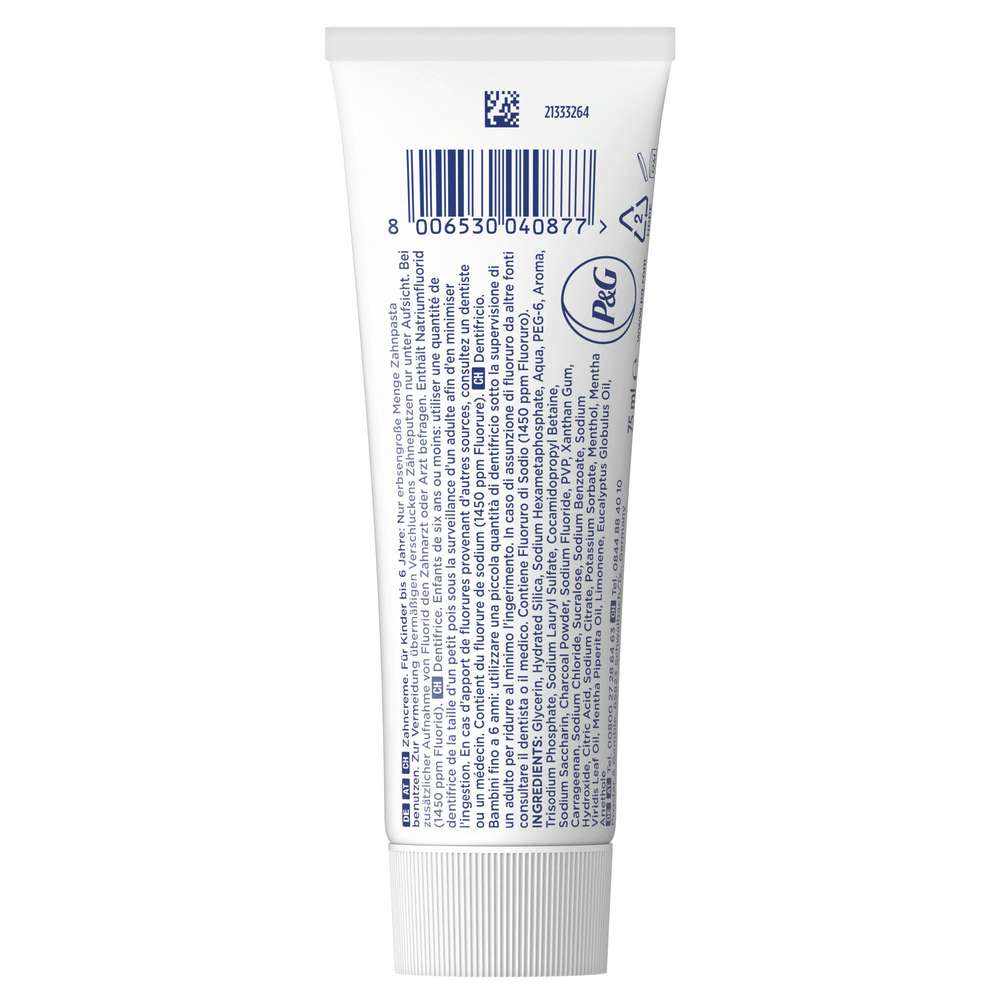 Produktabbildung Oral-B Zahncreme 3D White Luxe Charcoal