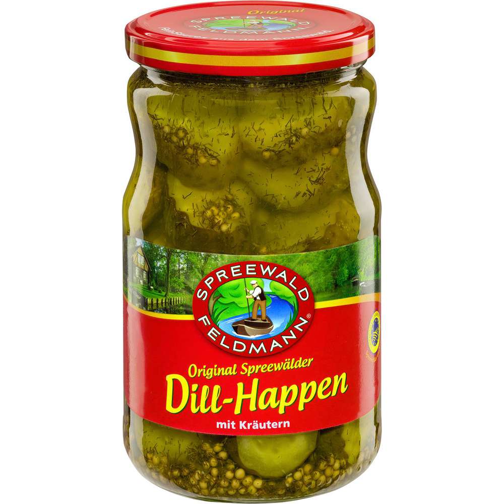 Produktabbildung Spreewald-Feldmann Gewürzgurken Dillhappen