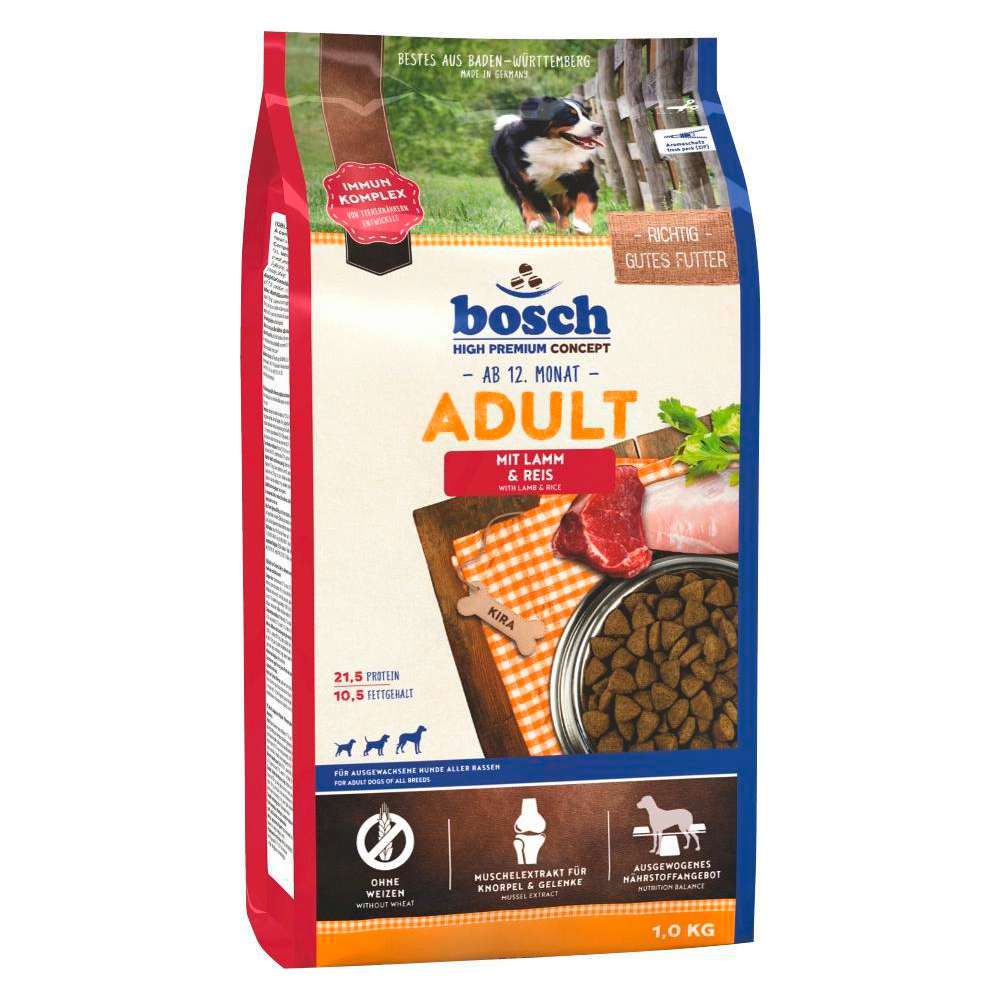 Produktabbildung Bosch Hunde-Trockenfutter Adult, Lamm/Reis