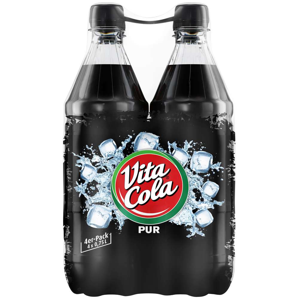 Produktabbildung Vita Cola Cola, Pur (4x 0,750 Liter)