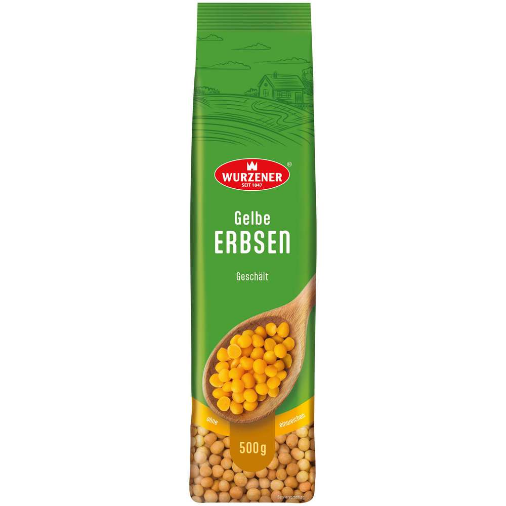 Produktabbildung Wurzener Erbsen geschält