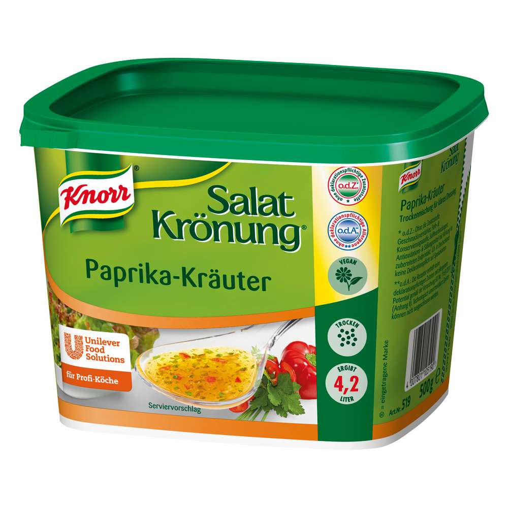 Produktabbildung Knorr Salatkrönung, Paprika