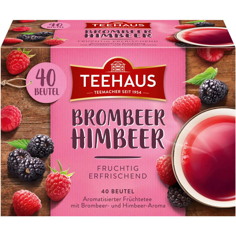 Produktabbildung Teehaus Früchtetee Brombeer-Himbeer