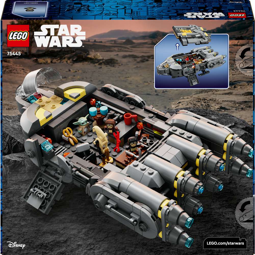 Produktabbildung Lego LEGO Star Wars 75445 Sternenschiff der Anzellaner, Modellbau für Kinder