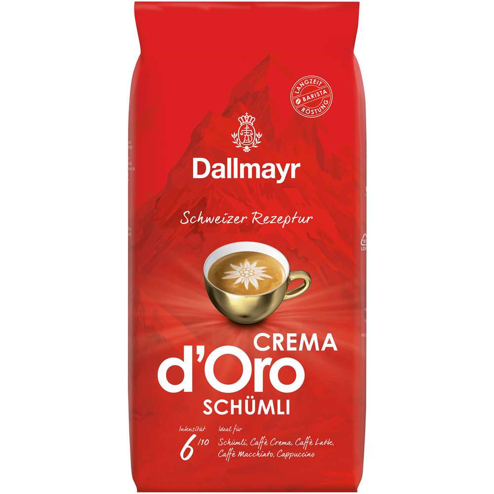 Produktabbildung Dallmayr Crema d'Oro Schümli, ganze Bohne