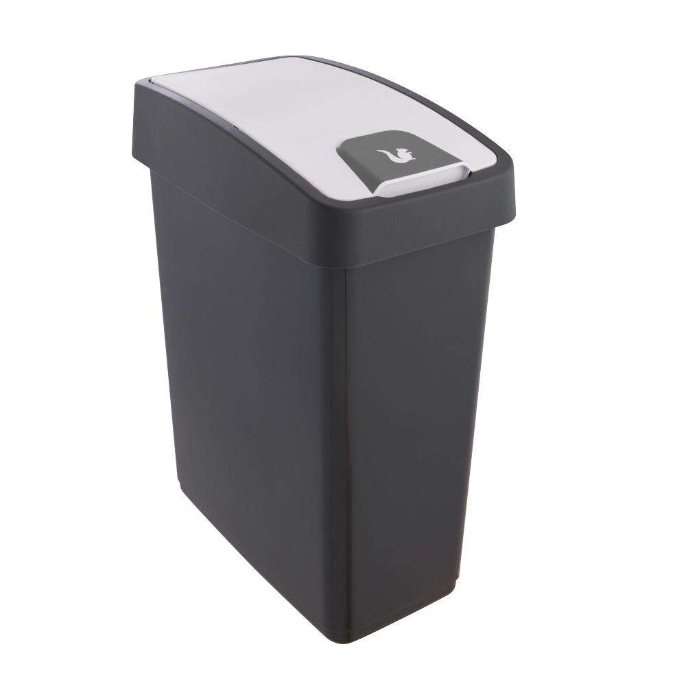 Produktabbildung Keeeper Abfallbehälter mit Flip-Deckel Graphite, 25l