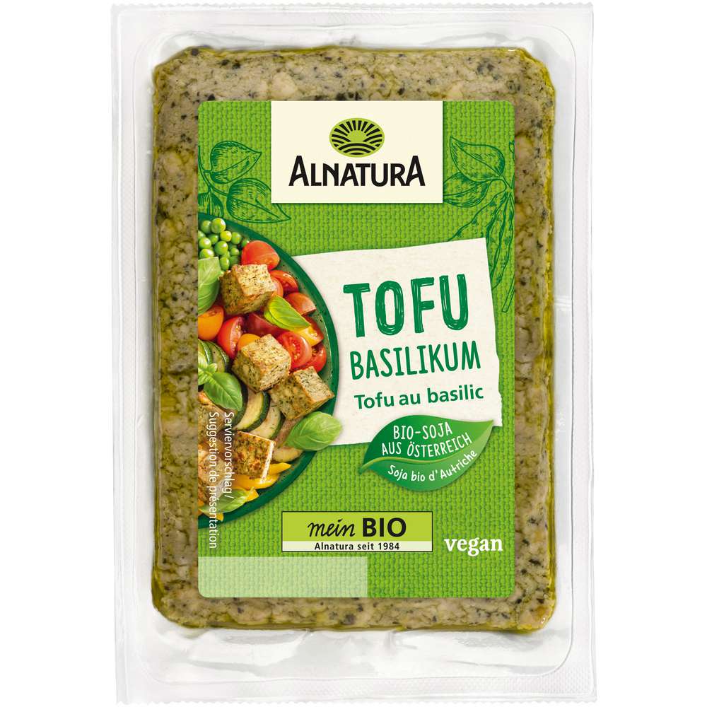Produktabbildung Alnatura Tofu Basilikum