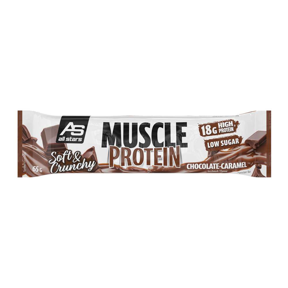 Produktabbildung all stars Muscle Protein-Riegel, Chocolate-Caramel