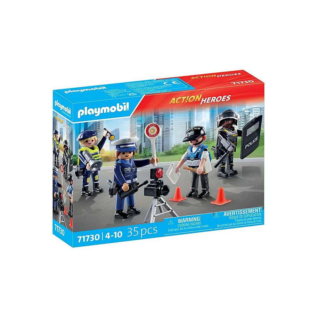 Produktabbildung Playmobil 71730 Figurenset Polizei