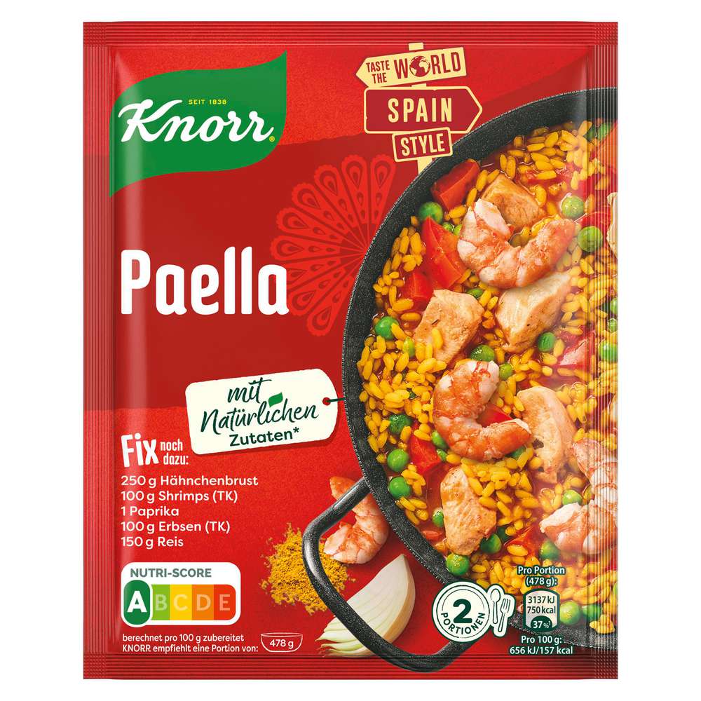 Produktabbildung Knorr Fix Würzmischung, Paella