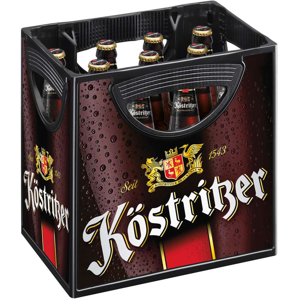 Produktabbildung Köstritzer Schwarzbier, 4,8 % (11x 0,500 Liter)