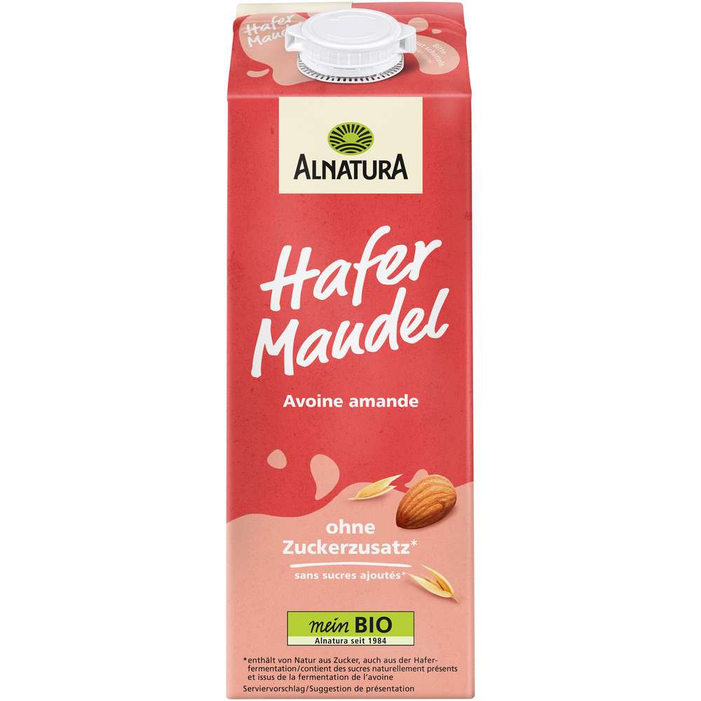 Produktabbildung Alnatura Bio Hafer-Mandel-Drink, ungesüßt