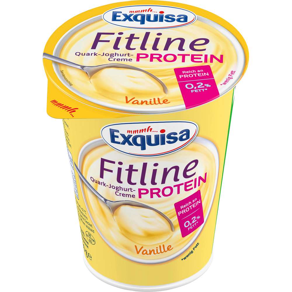 Produktabbildung Exquisa Protein Quark Fitline, Vanille