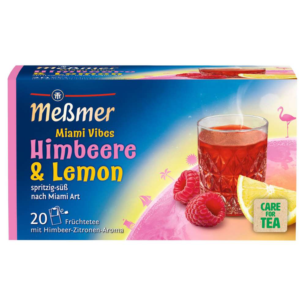 Produktabbildung Meßmer Tee, Himbeere & Lemon