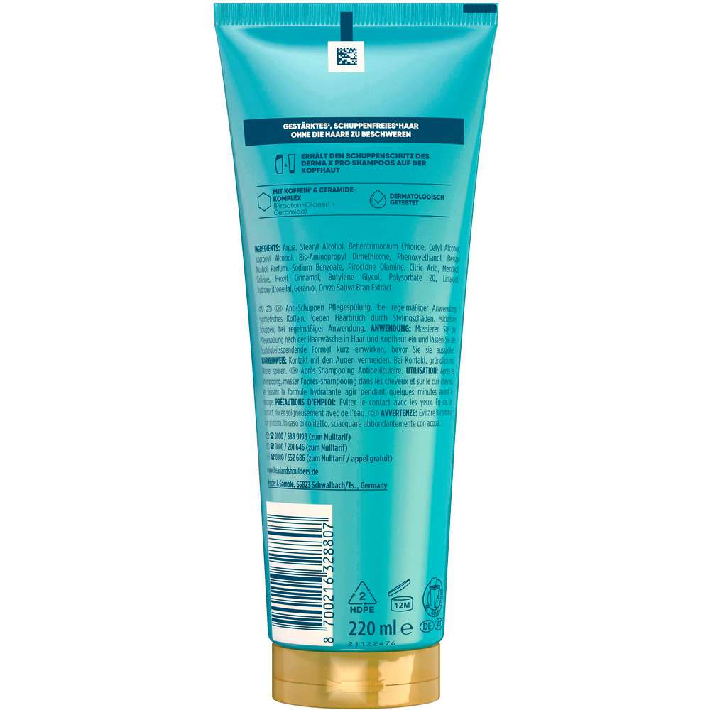 Produktabbildung Head & Shoulders Derma X Pro Kopfhautpflege Revitaliser