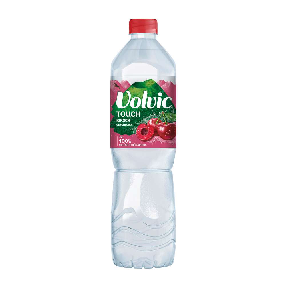 Produktabbildung Volvic Kirsche-Mineralwasser Touch, Naturell