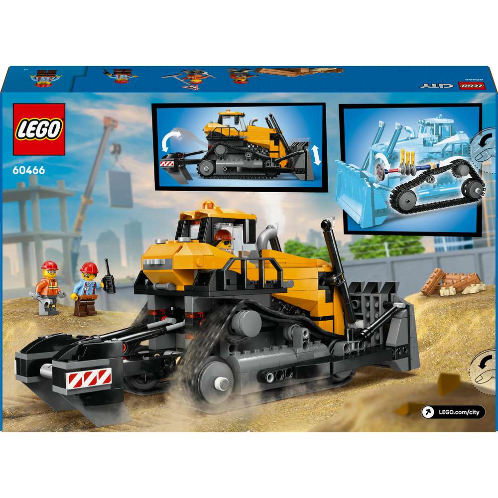 Produktabbildung Lego LEGO City Gelber Bulldozer 60466