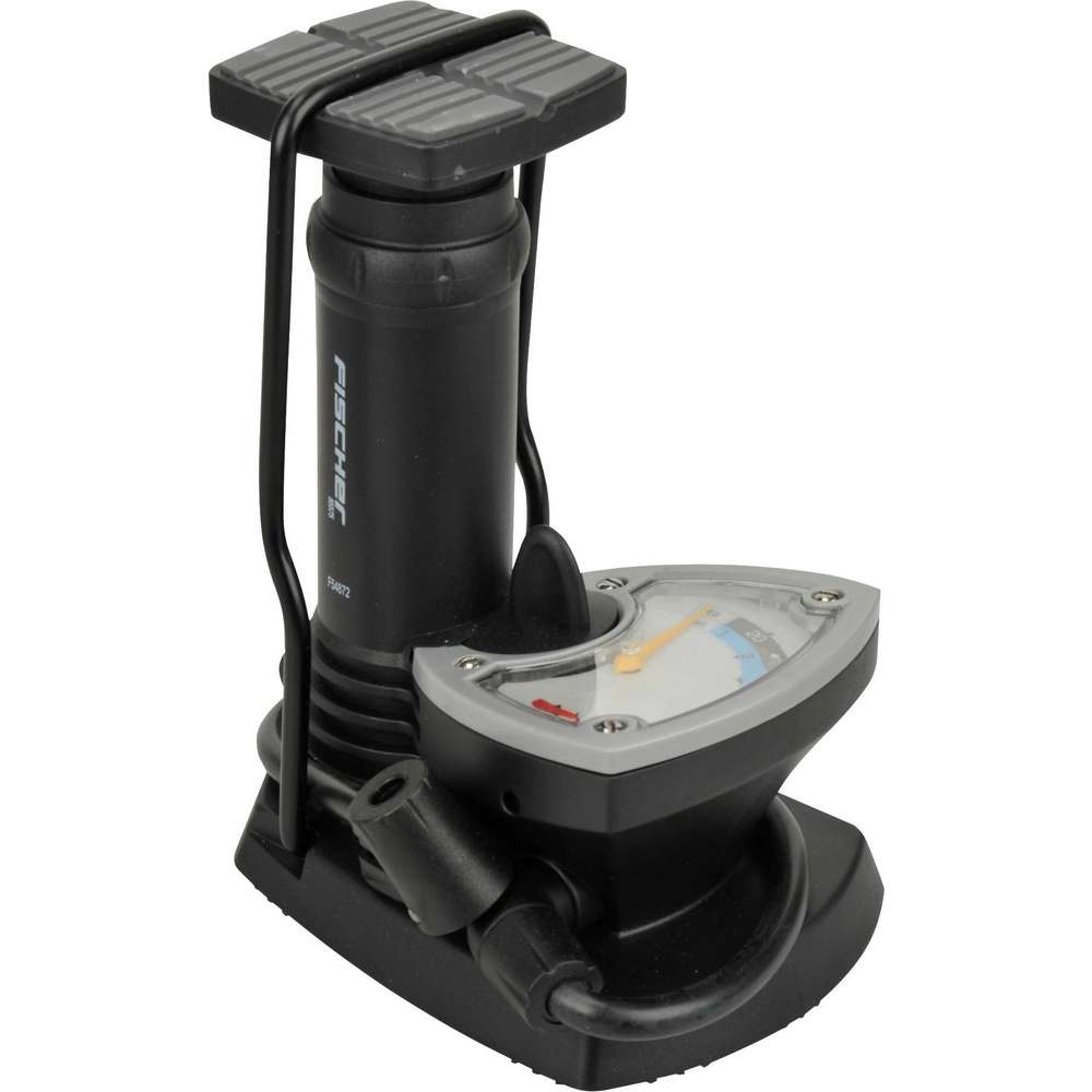 Produktabbildung Fischer Fuß-Standpumpe Manometer