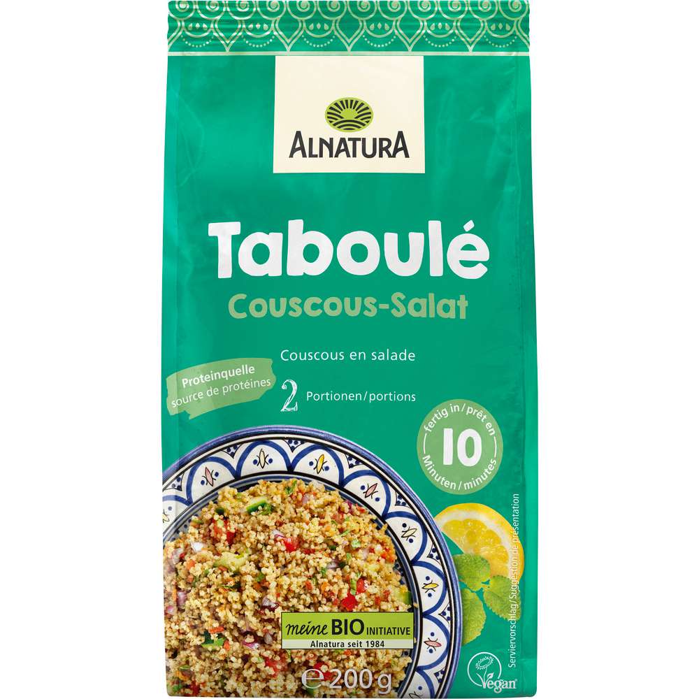 Produktabbildung Alnatura Couscous-Salat Taboulé