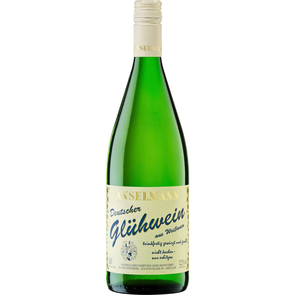 Produktabbildung Anselmann Deutscher Glühwein weiß