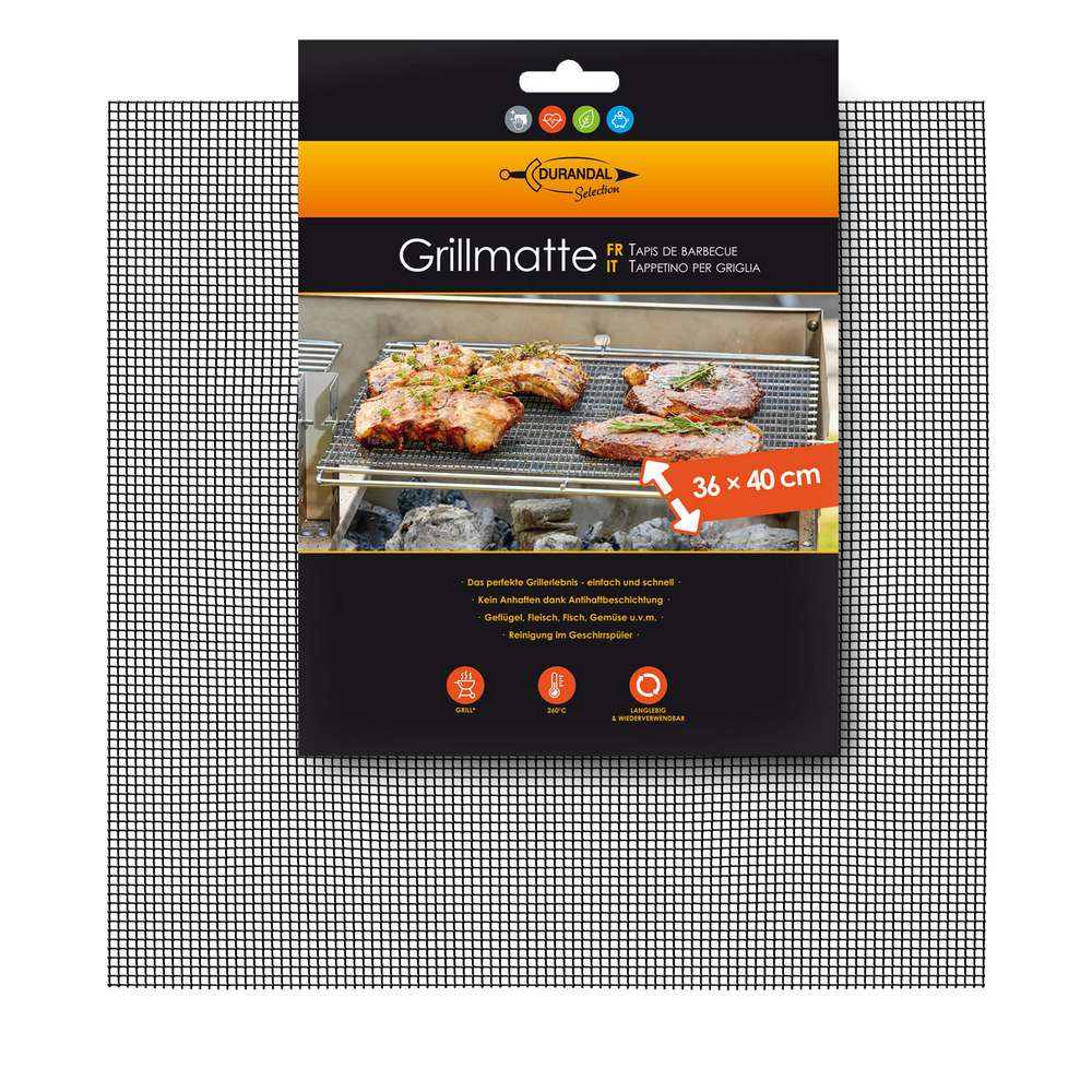 Produktabbildung Durandal Grillmatte eckig 26x40cm